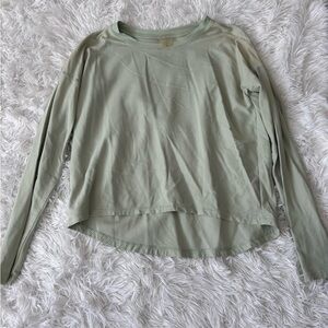 Calia Green Long Sleeve Top